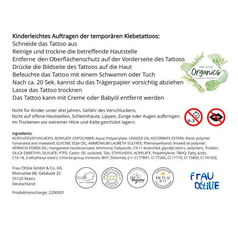 Kindertattoos *Ritter & Drachen* (VE=3)