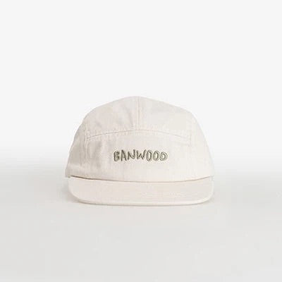 Cap 5 Panel washed cream