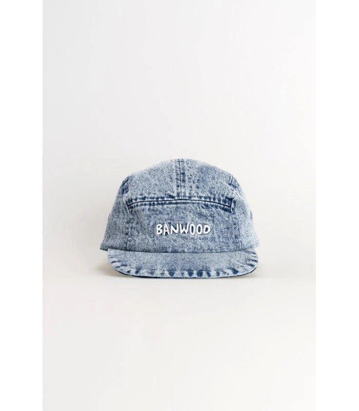 Cap 5 Panel washed denim