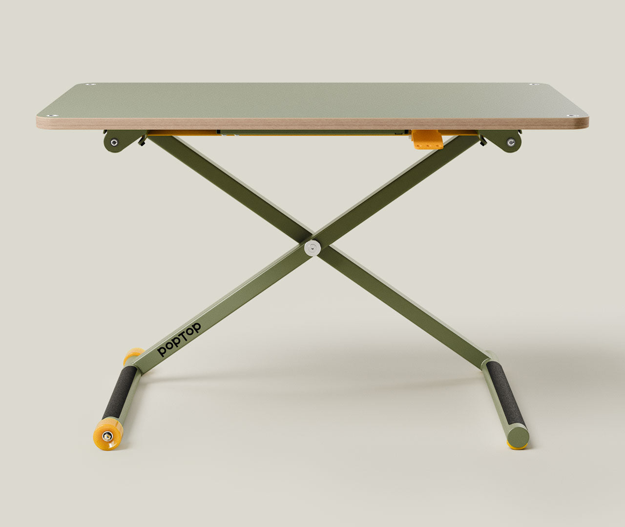 Kinderschreibtisch höhenverstellbarer green
