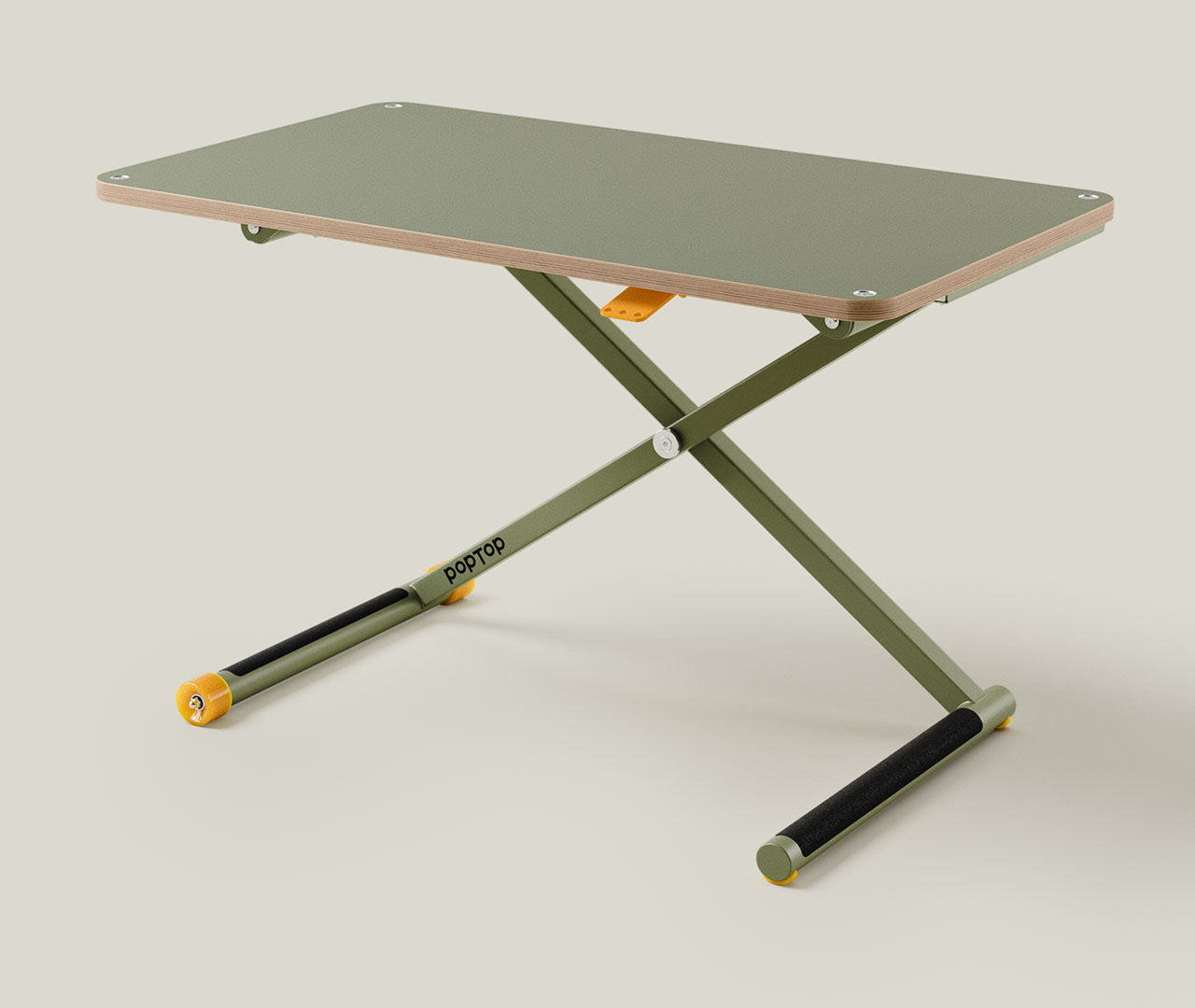 Kinderschreibtisch höhenverstellbarer green