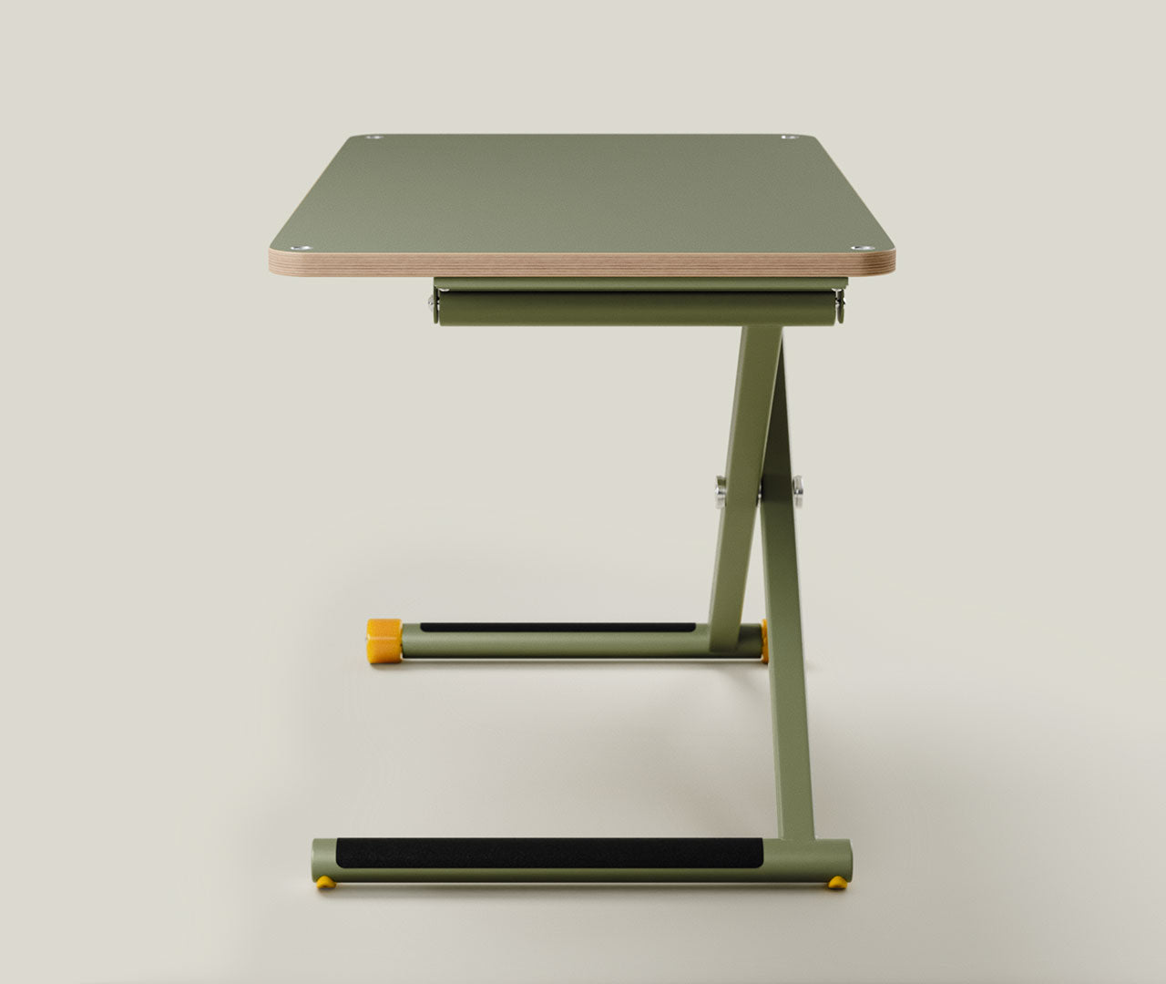 Kinderschreibtisch höhenverstellbarer green