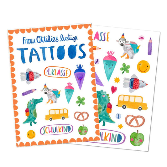 Kindertattoos *Einschulung* (neue Version) (VE=3)
