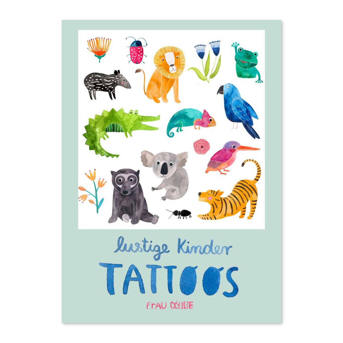 Kindertattoos *Wilde Tiere* (VE=3)