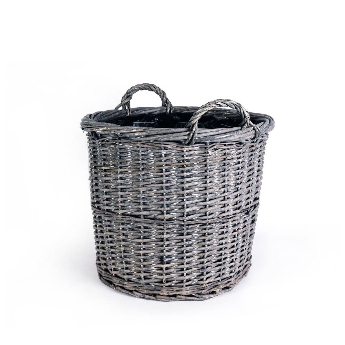 Korb – Größe M aus Weide mit Plastikfolie by Benson
