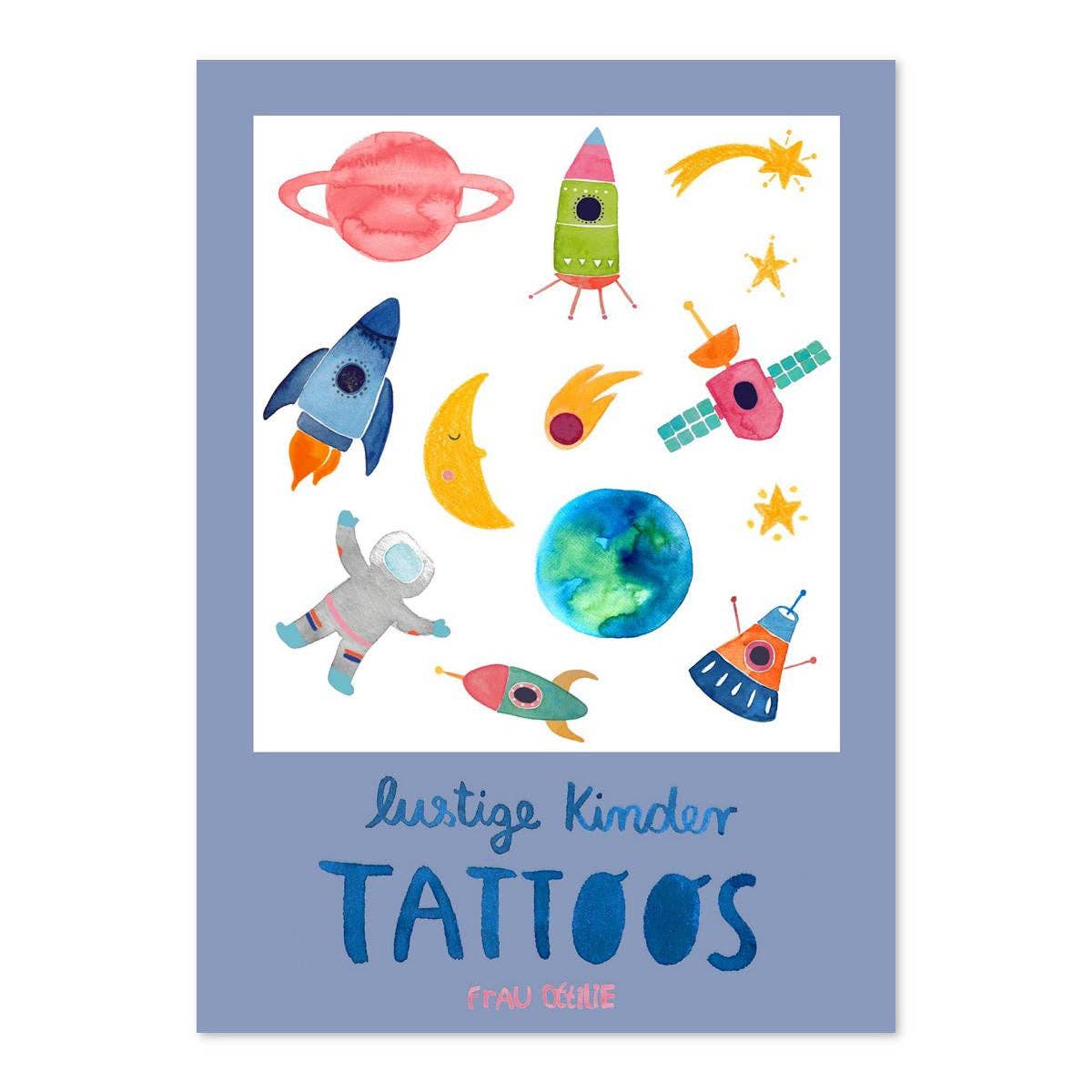 Kindertattoos *Weltraum* (VE=3)