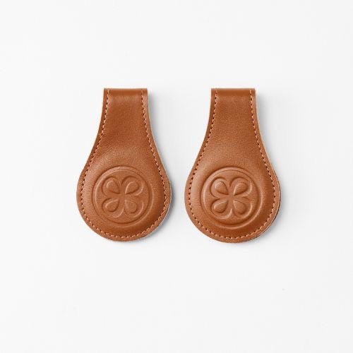 Magnetclips für Sonnenverdeck braun