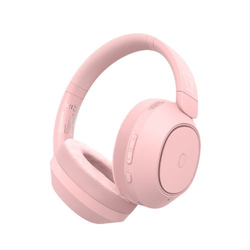 Kopfhörer für Kinder Hybrid Noise-Cancelling Bluetooth Kopfhörer für Kinder – Rosé