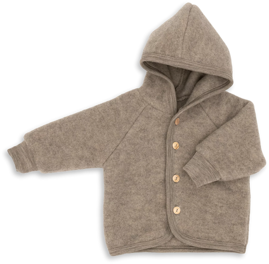 Jacke aus Wollfleece