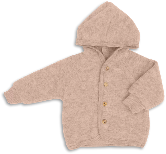 Jacke aus Wollfleece