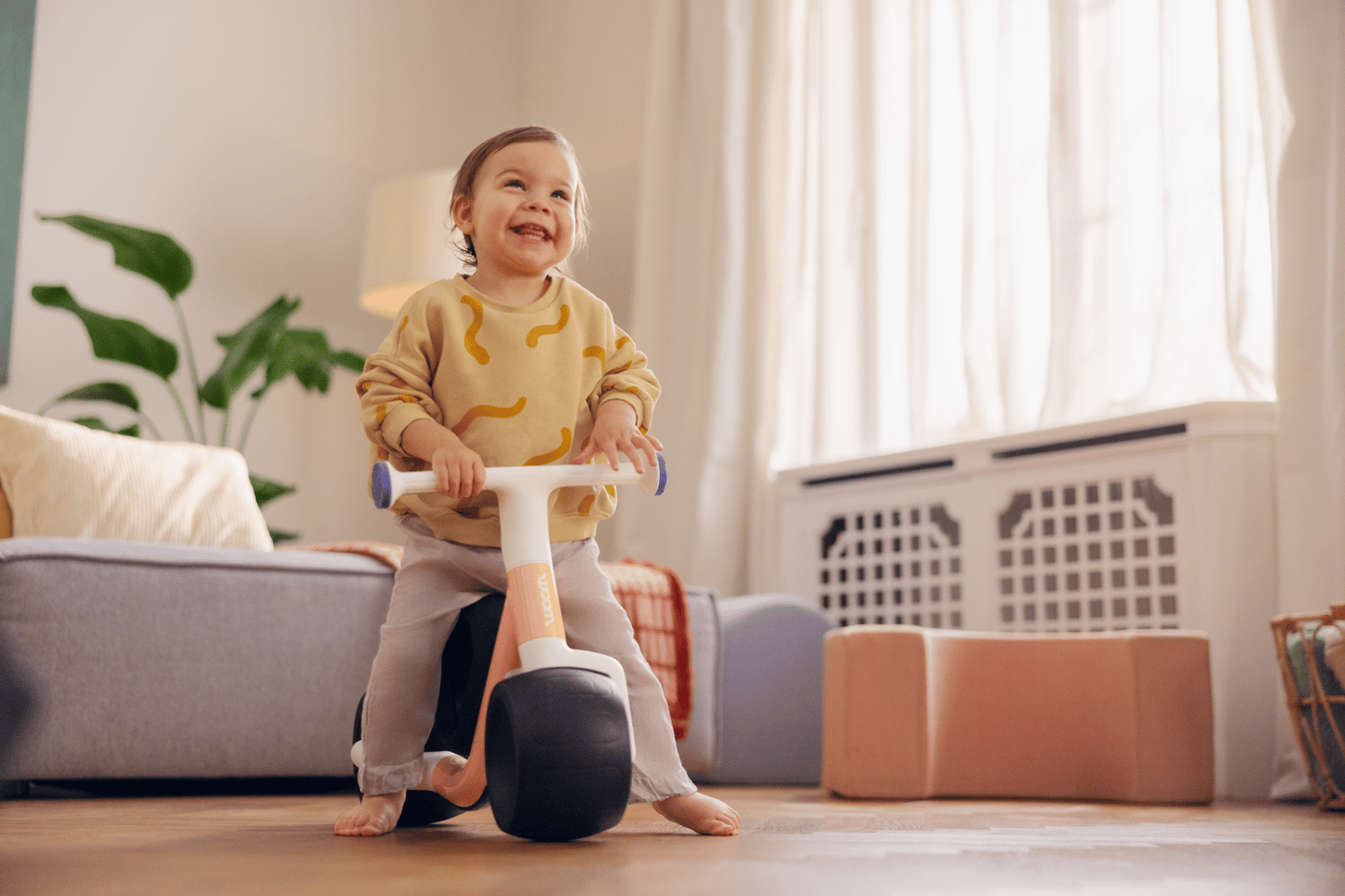 Woom Wow selbst-balancierende peach