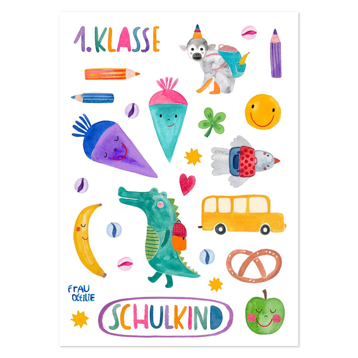 Kindertattoos *Einschulung* (neue Version) (VE=3)