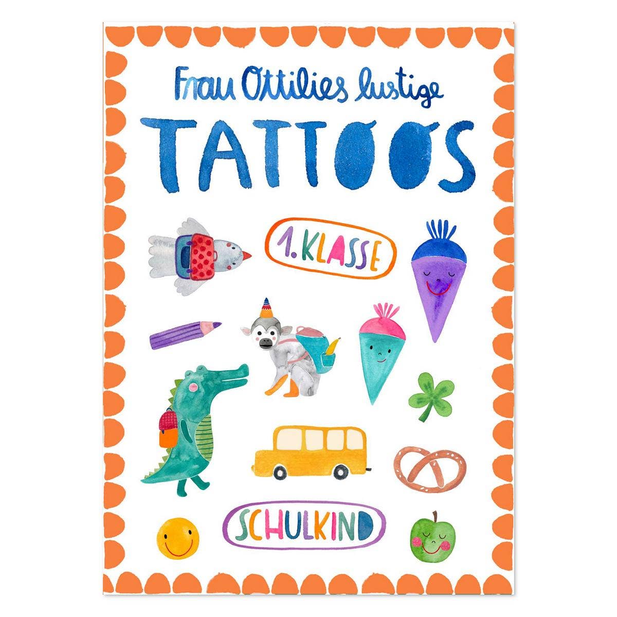 Kindertattoos *Einschulung* (neue Version) (VE=3)