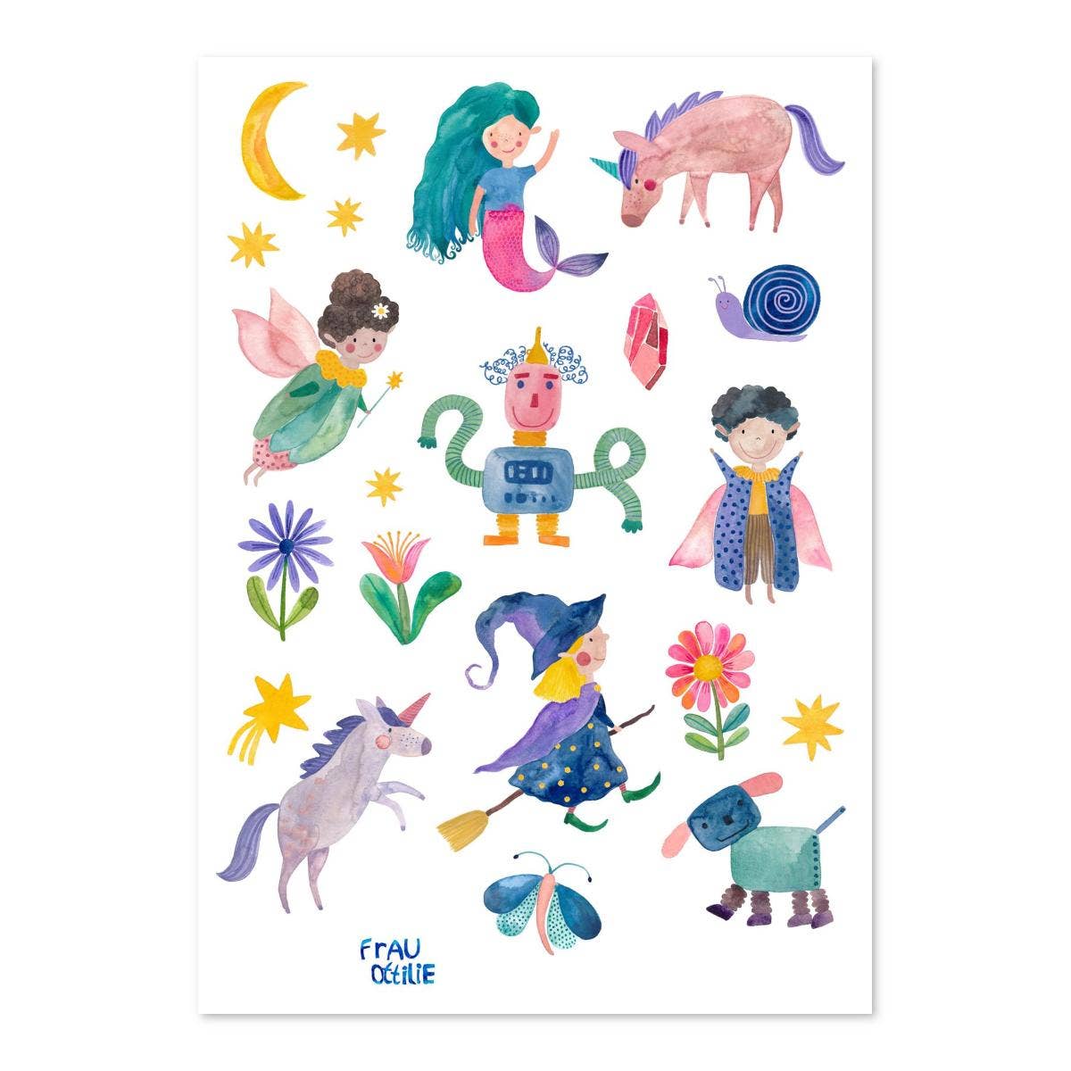 Kindertattoos *Fantastische Wesen* (VE=3)