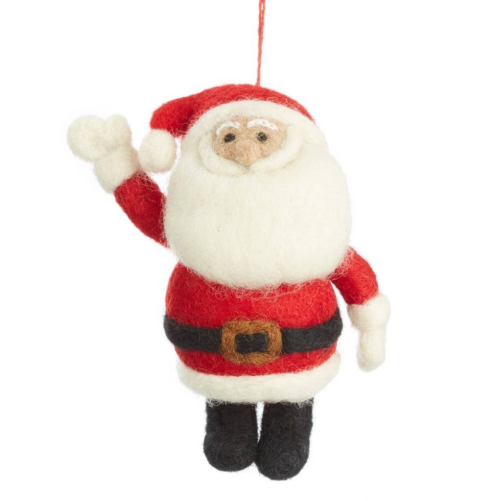 Handgefertigte Filz Runde Weihnachtsbaum Weihnachtsbaum hängende Dekoration